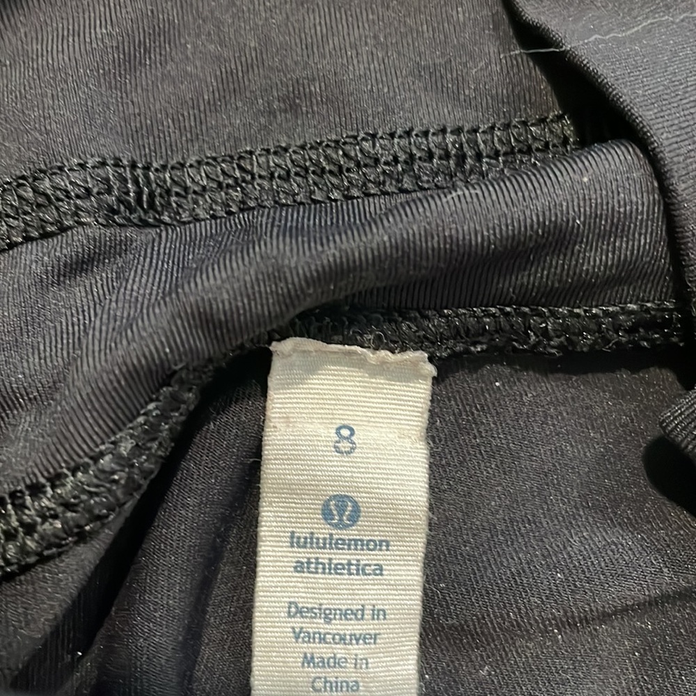 Lululemon Spandex High Waisted Draw String Leggin… - image 5